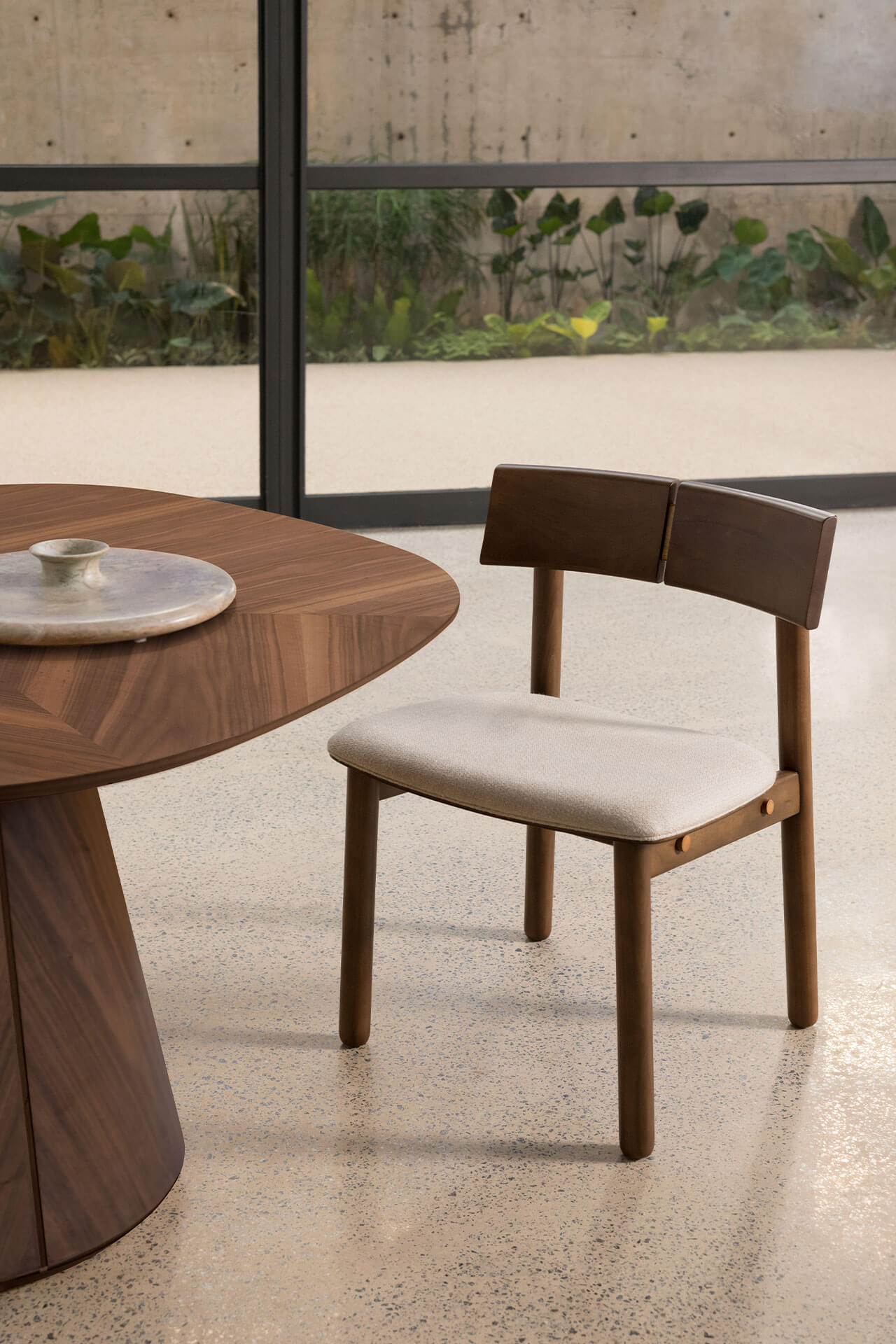 Cadeira Kiri Estofada