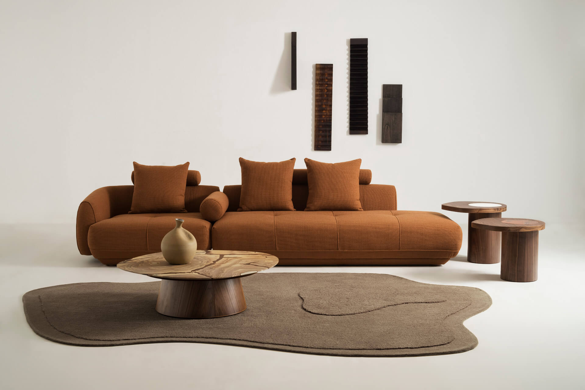 Mesa de Centro Máxi Lótus Mármore